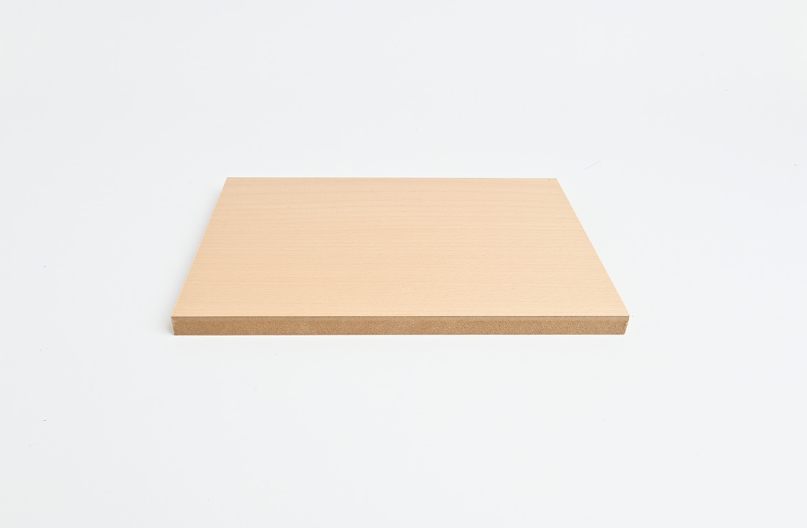 Fineret MDF, Bøg letdampet A/B, 80% PEFC